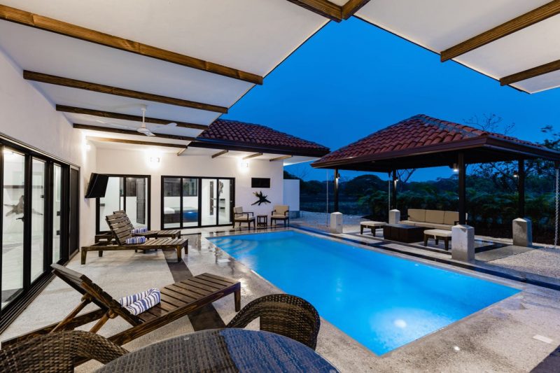 Beachfront Homes For Sale in Guanacaste Costa Rica In Luxury Resort